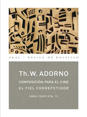 cover image of Composición para el cine / El fiel correpetidor